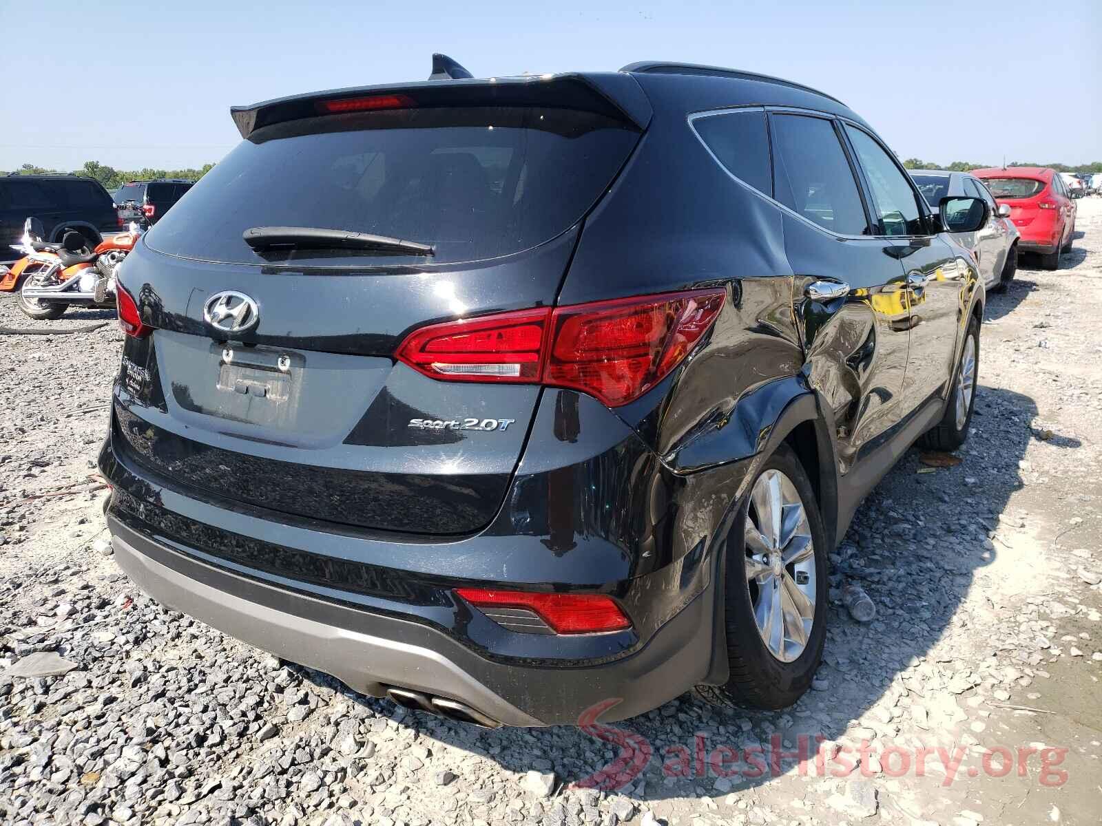 5XYZU4LA4HG465202 2017 HYUNDAI SANTA FE