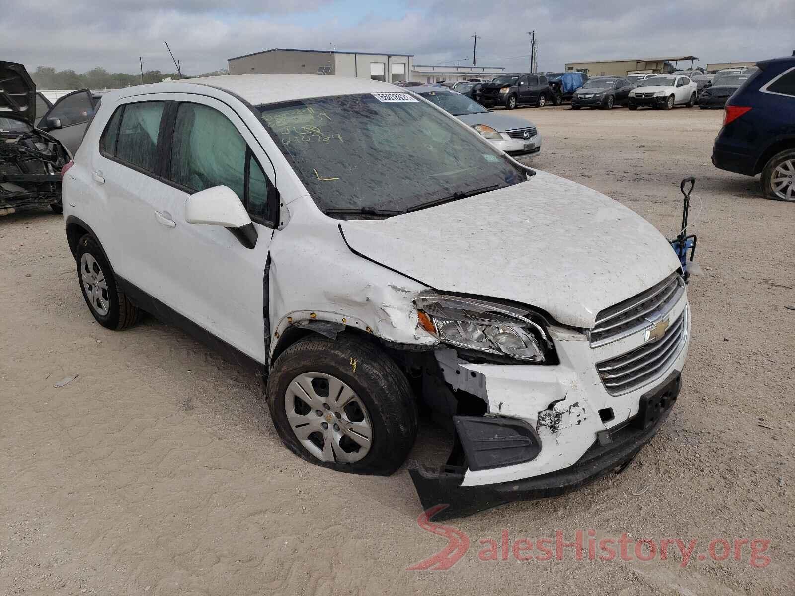 KL7CJKSB7GB640724 2016 CHEVROLET TRAX