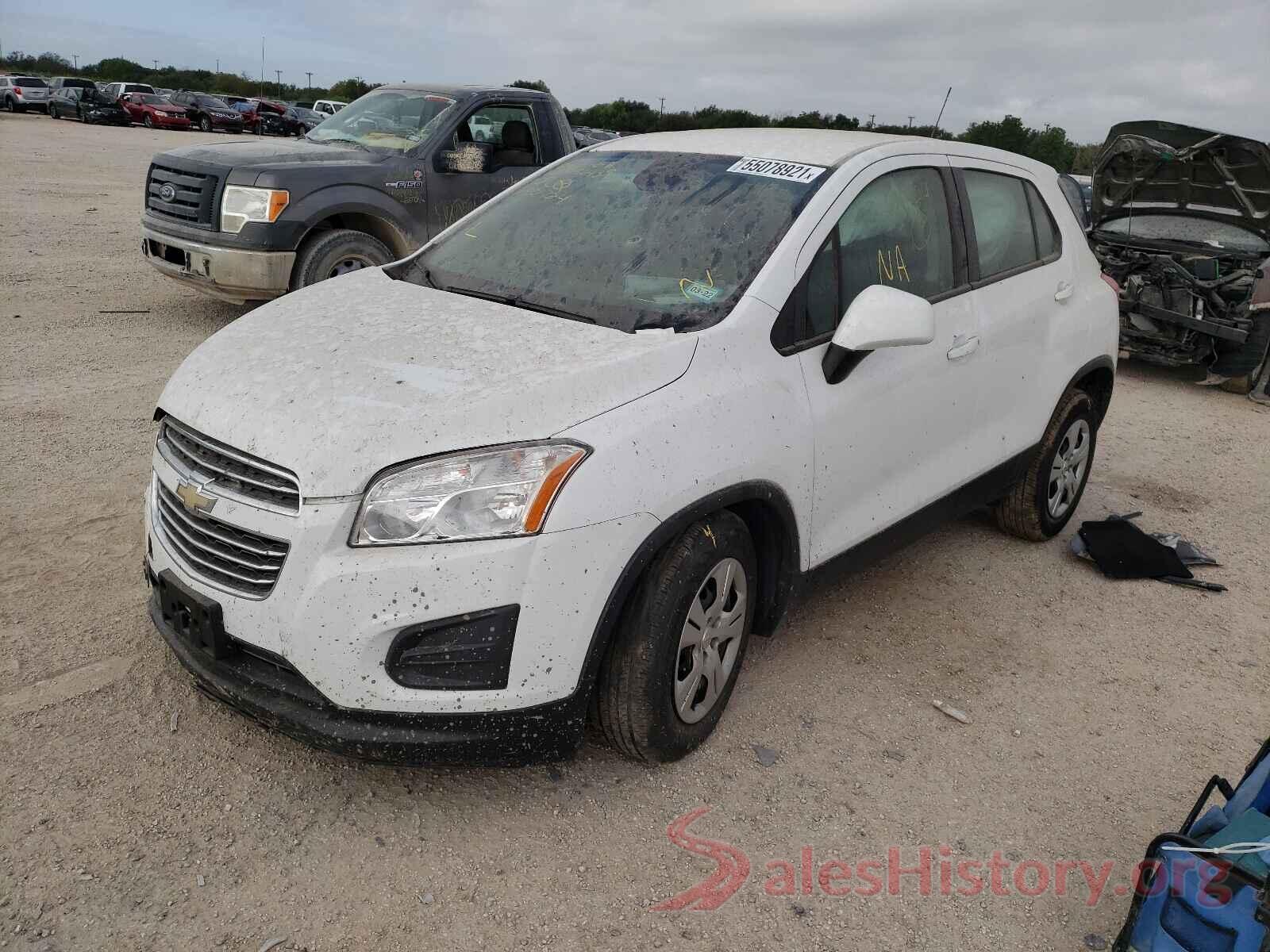 KL7CJKSB7GB640724 2016 CHEVROLET TRAX