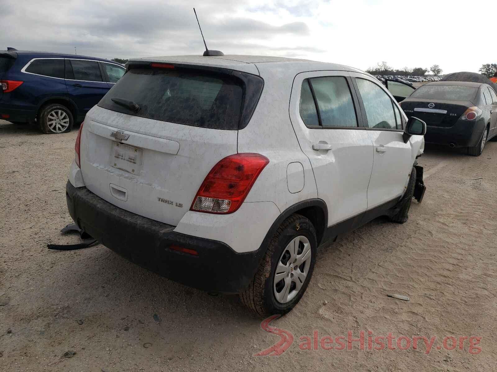 KL7CJKSB7GB640724 2016 CHEVROLET TRAX