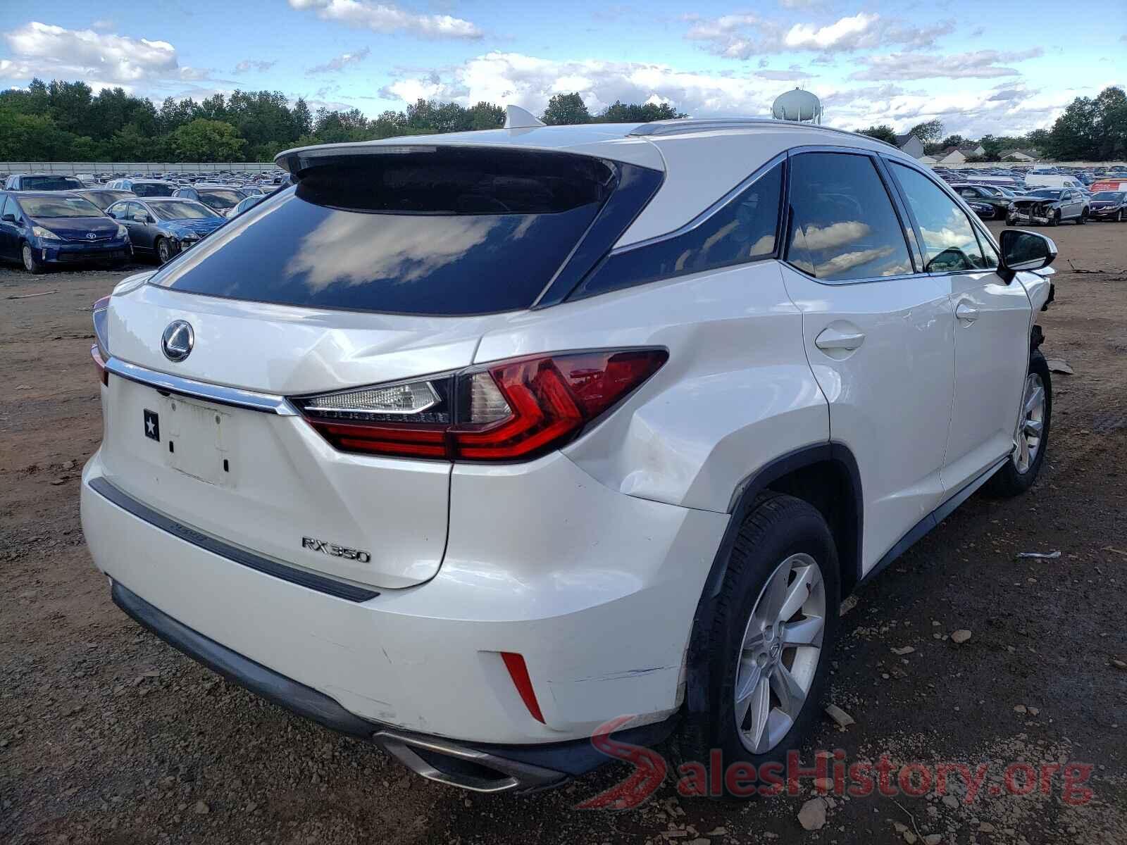 2T2BZMCA1GC003947 2016 LEXUS RX350