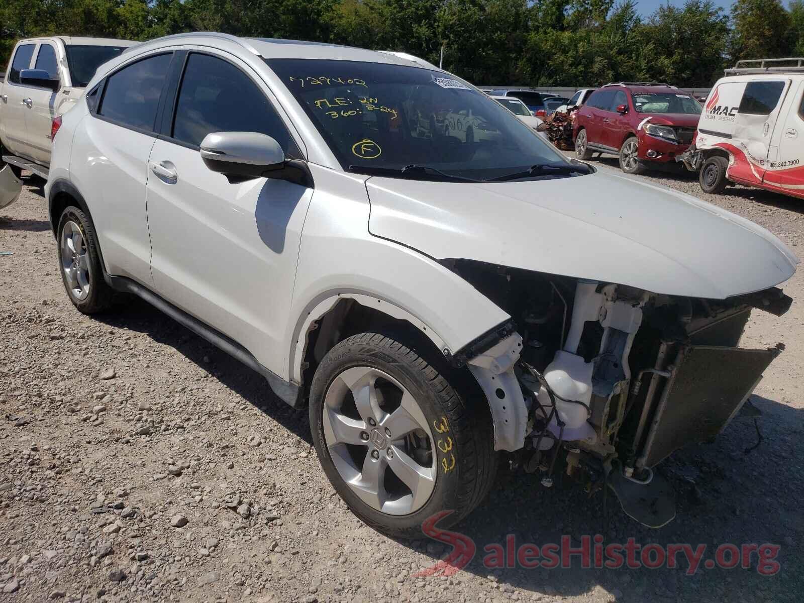 3CZRU5H79GM729402 2016 HONDA HR-V