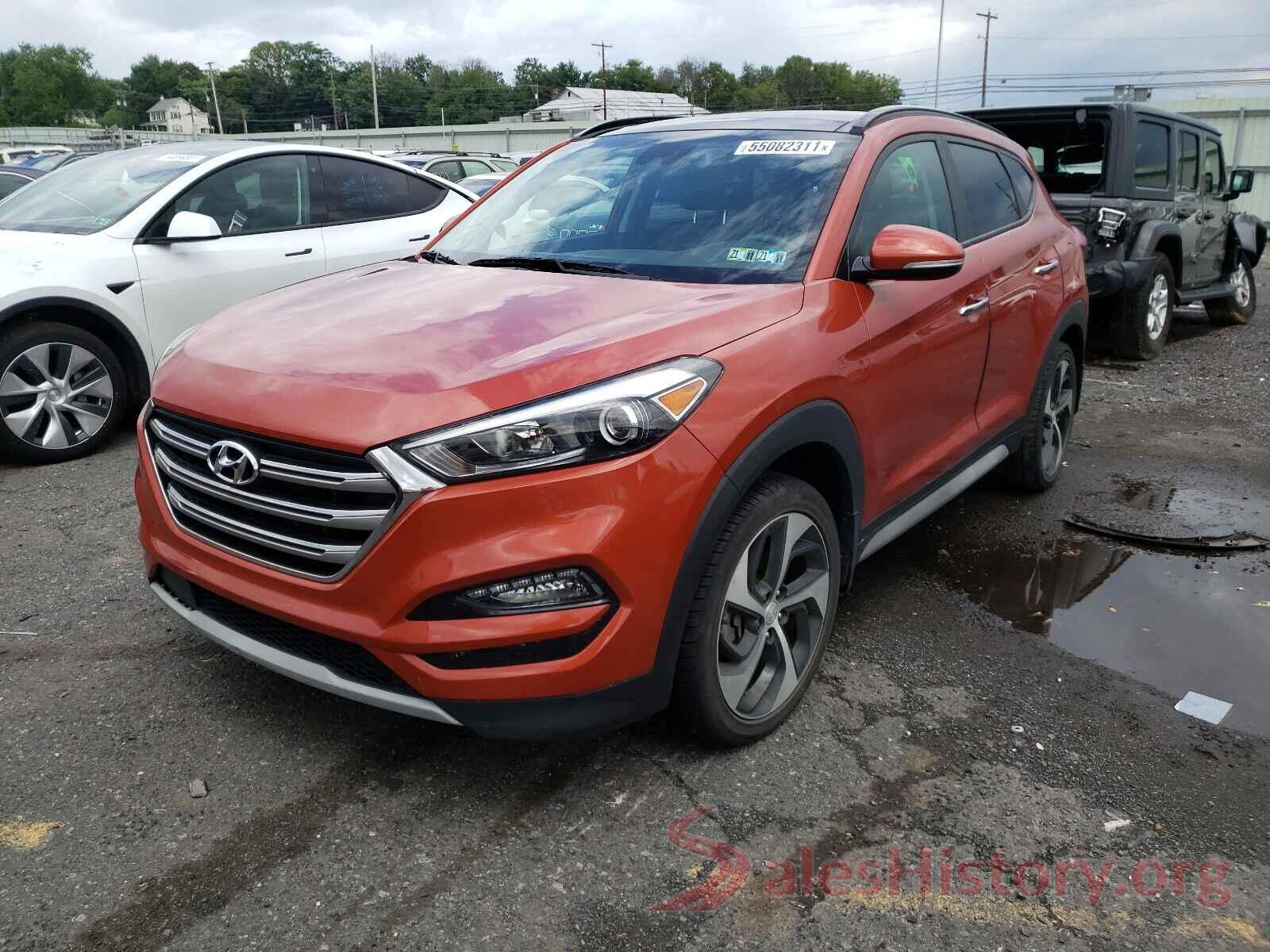 KM8J3CA2XHU367937 2017 HYUNDAI TUCSON