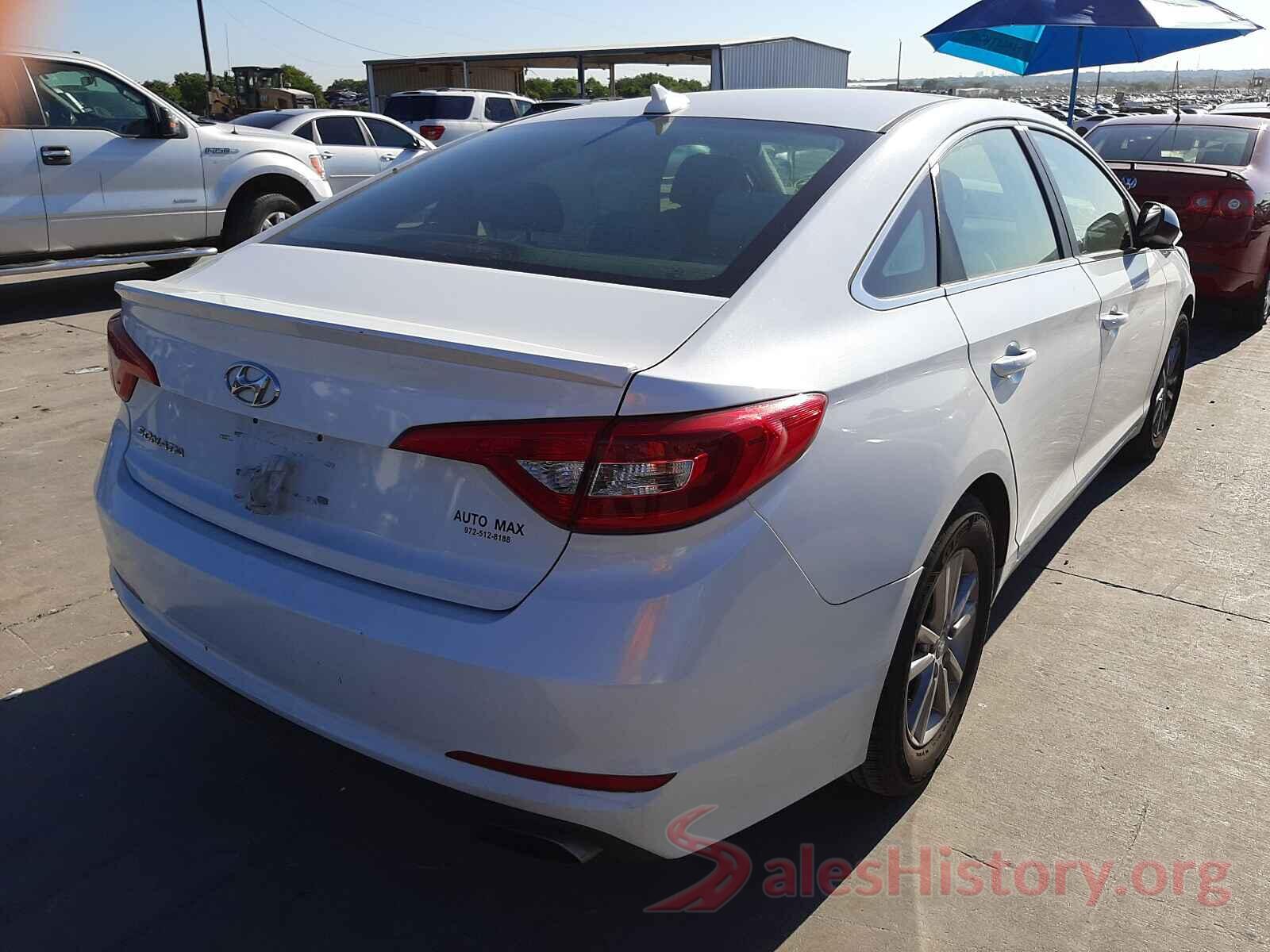 5NPE24AF3GH376411 2016 HYUNDAI SONATA