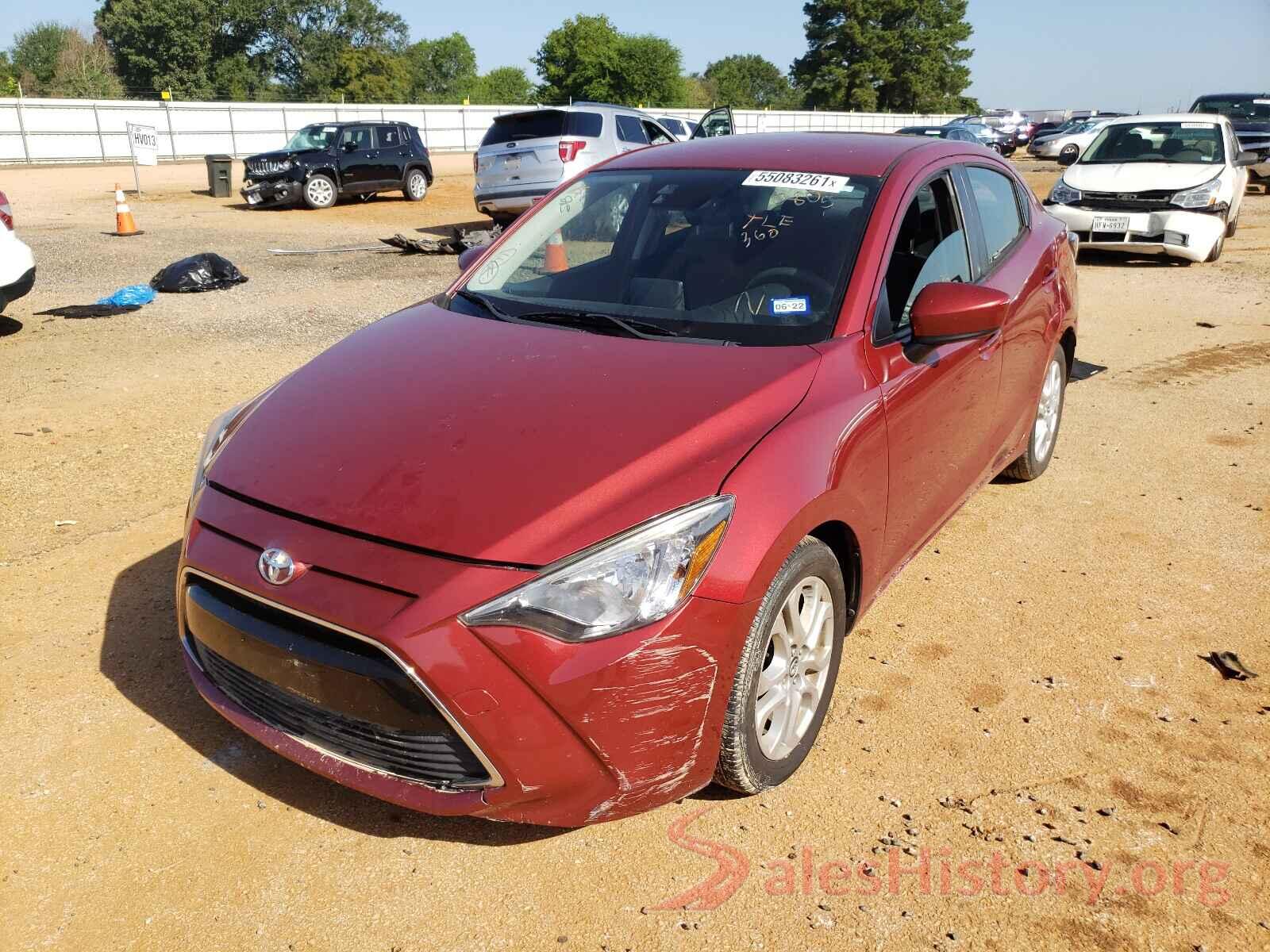 3MYDLBYV7HY160805 2017 TOYOTA YARIS