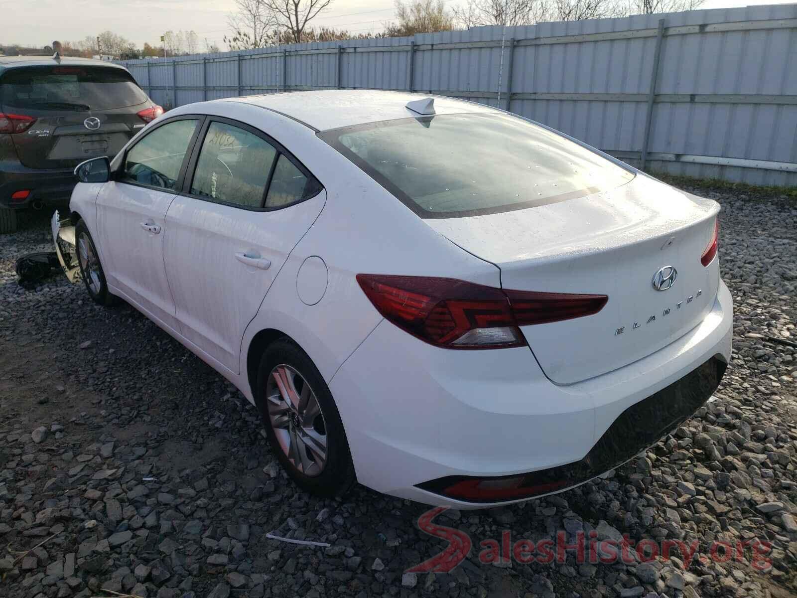 KMHD84LFXLU916985 2020 HYUNDAI ELANTRA