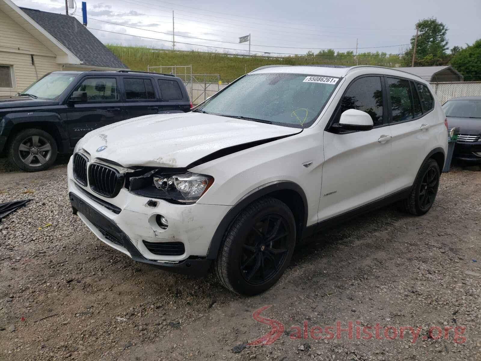 5UXWX9C57G0D87899 2016 BMW X3