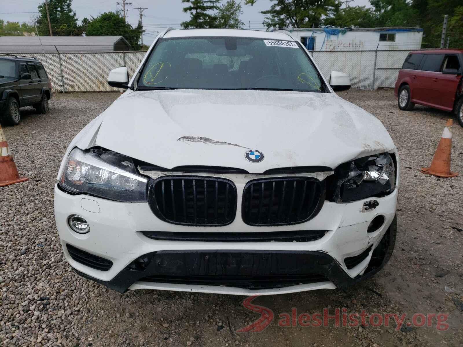 5UXWX9C57G0D87899 2016 BMW X3