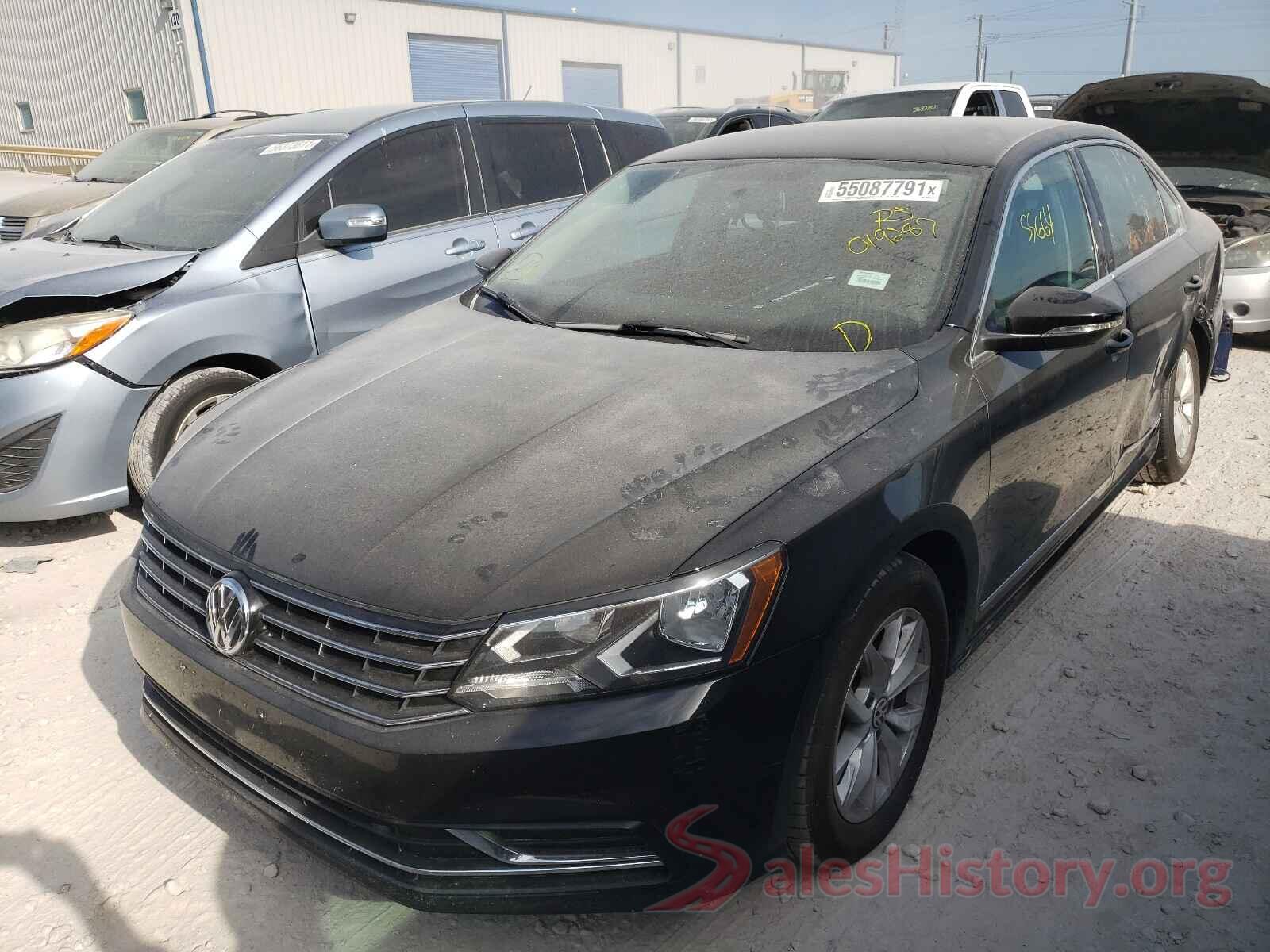 1VWAT7A33GC019287 2016 VOLKSWAGEN PASSAT