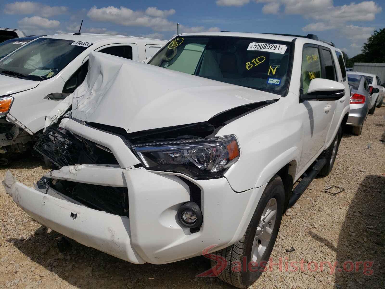 JTEFU5JRXM5233364 2021 TOYOTA 4RUNNER