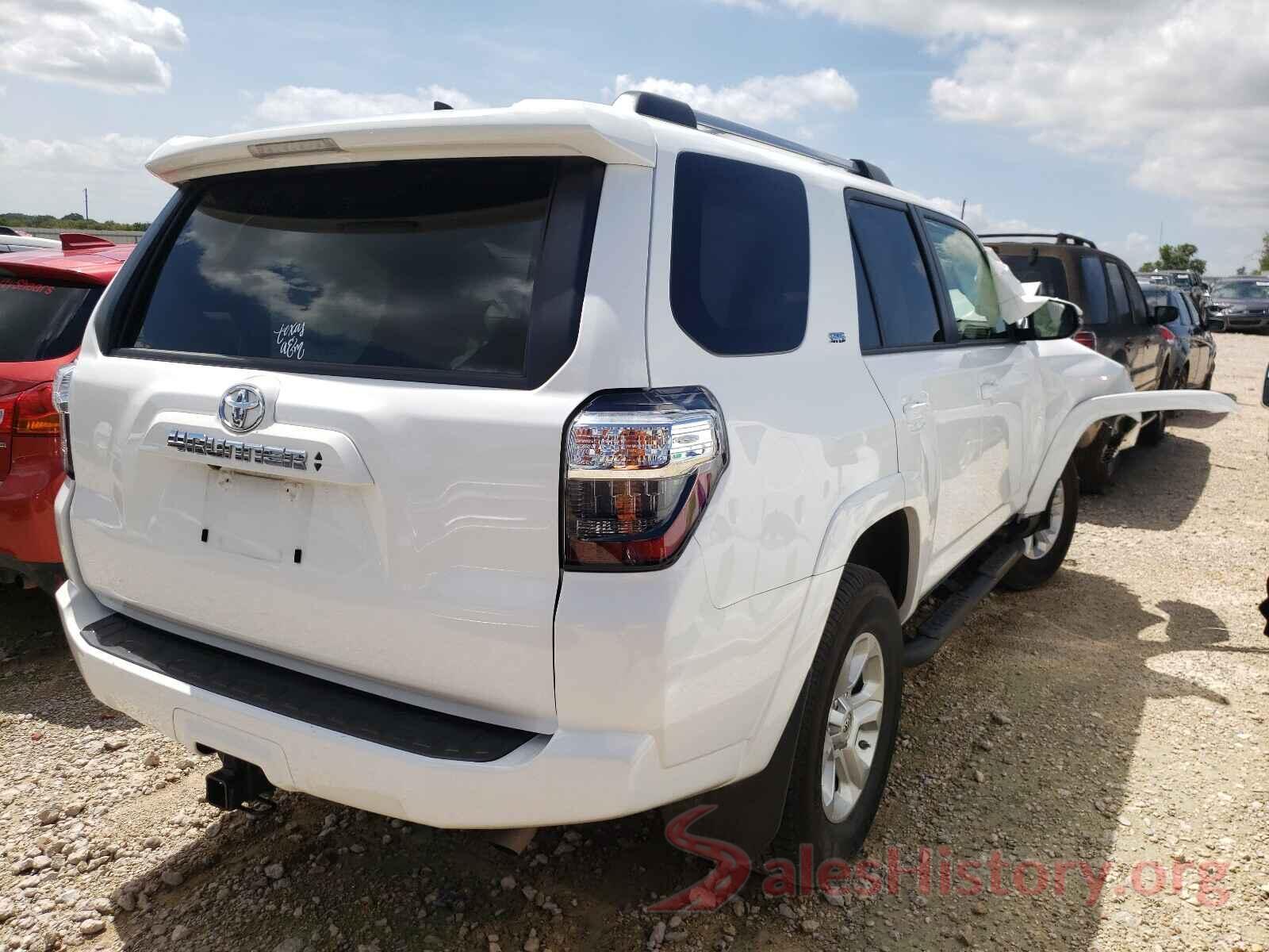 JTEFU5JRXM5233364 2021 TOYOTA 4RUNNER