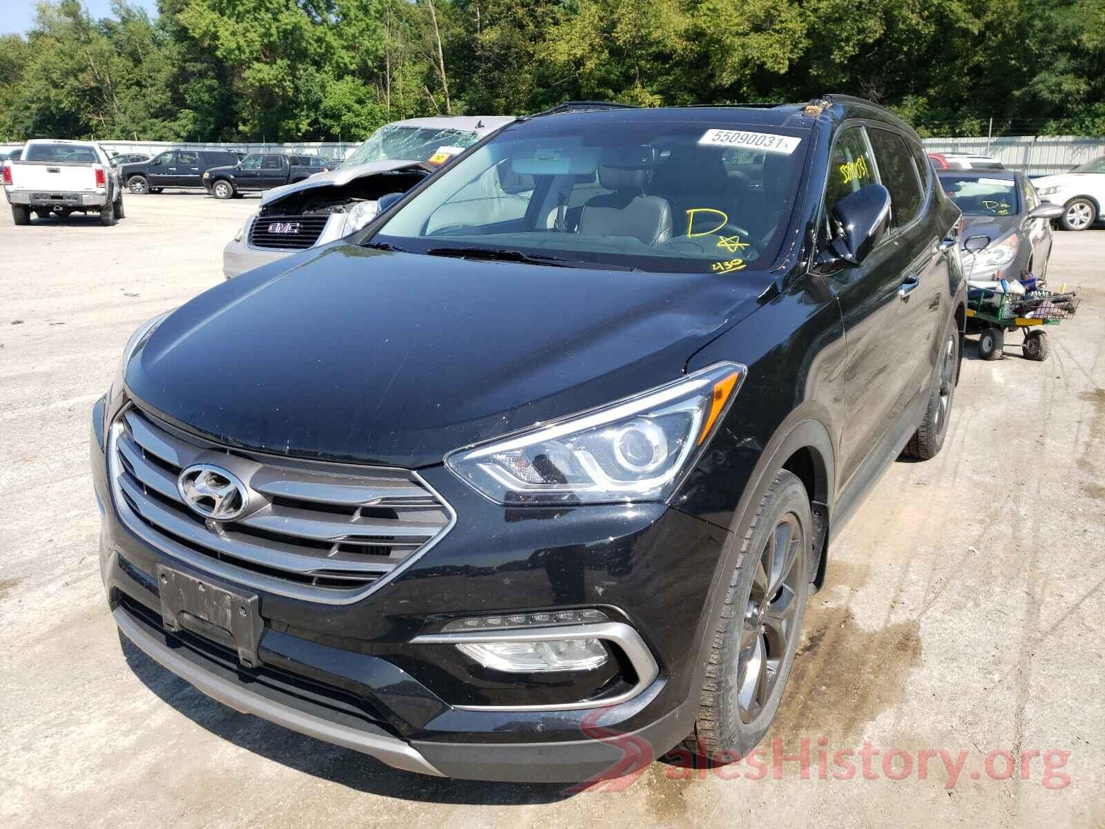 5NMZWDLA9HH048691 2017 HYUNDAI SANTA FE