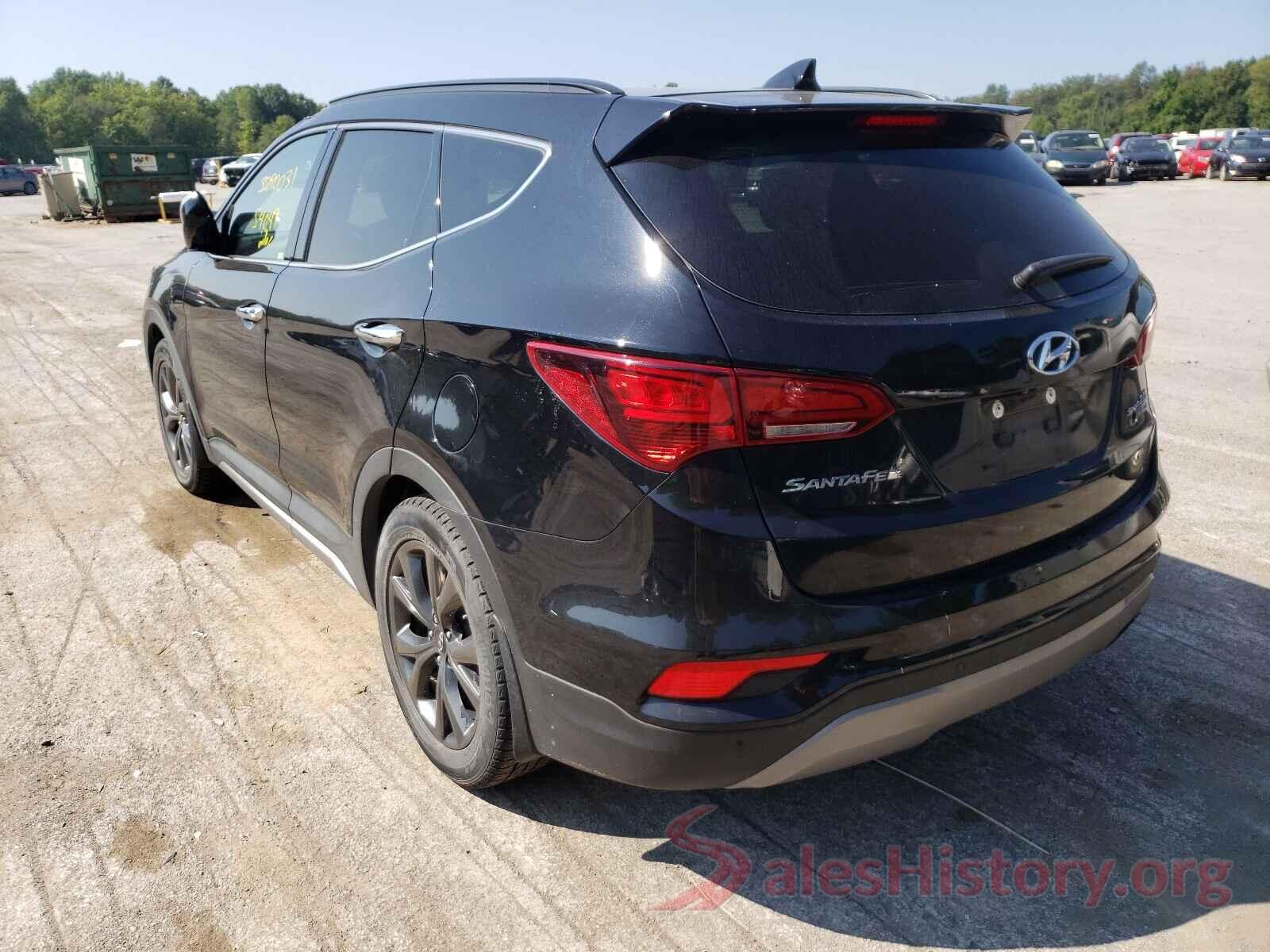 5NMZWDLA9HH048691 2017 HYUNDAI SANTA FE