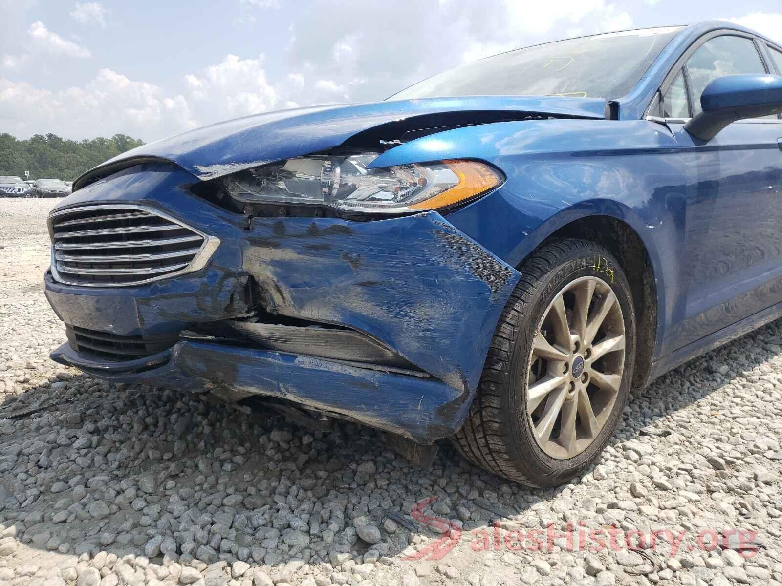 3FA6P0HD9HR289457 2017 FORD FUSION