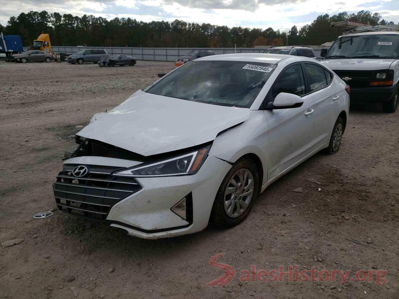 5NPD74LF9KH424075 2019 HYUNDAI ELANTRA