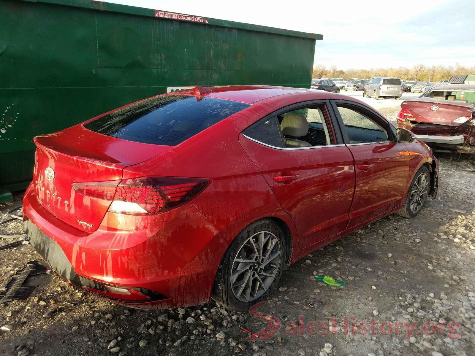 KMHD84LFXLU944494 2020 HYUNDAI ELANTRA