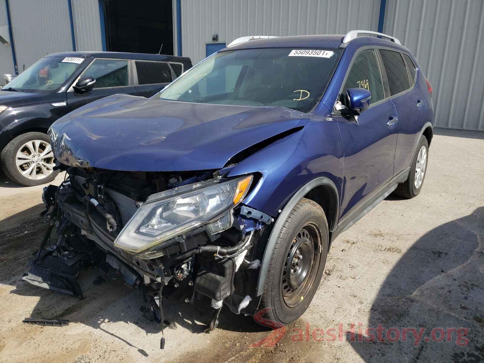 KNMAT2MT7HP581866 2017 NISSAN ROGUE