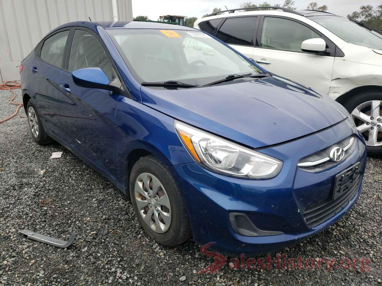 KMHCT4AE2GU037989 2016 HYUNDAI ACCENT