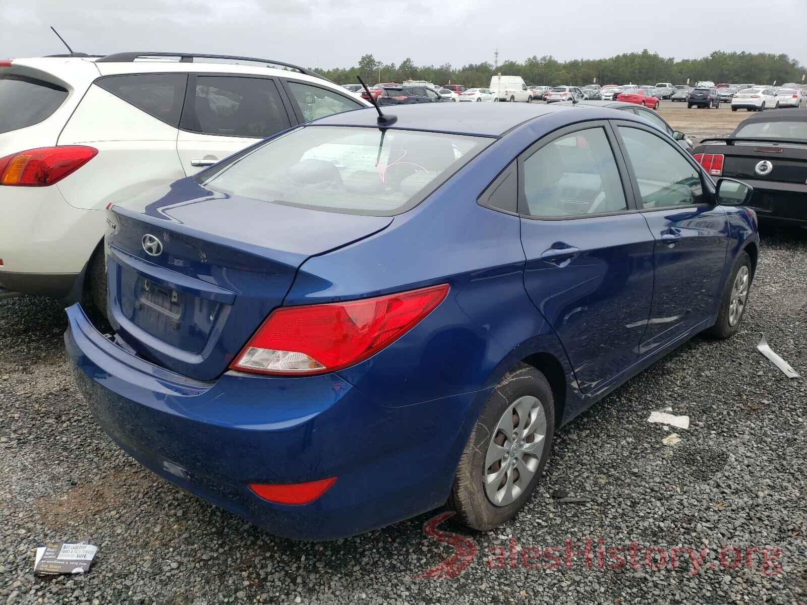 KMHCT4AE2GU037989 2016 HYUNDAI ACCENT