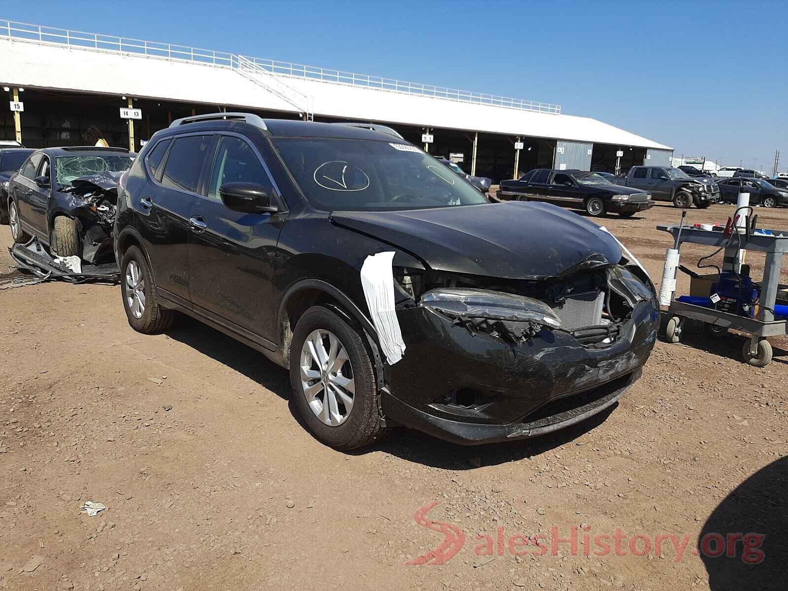 5N1AT2MT7GC894207 2016 NISSAN ROGUE