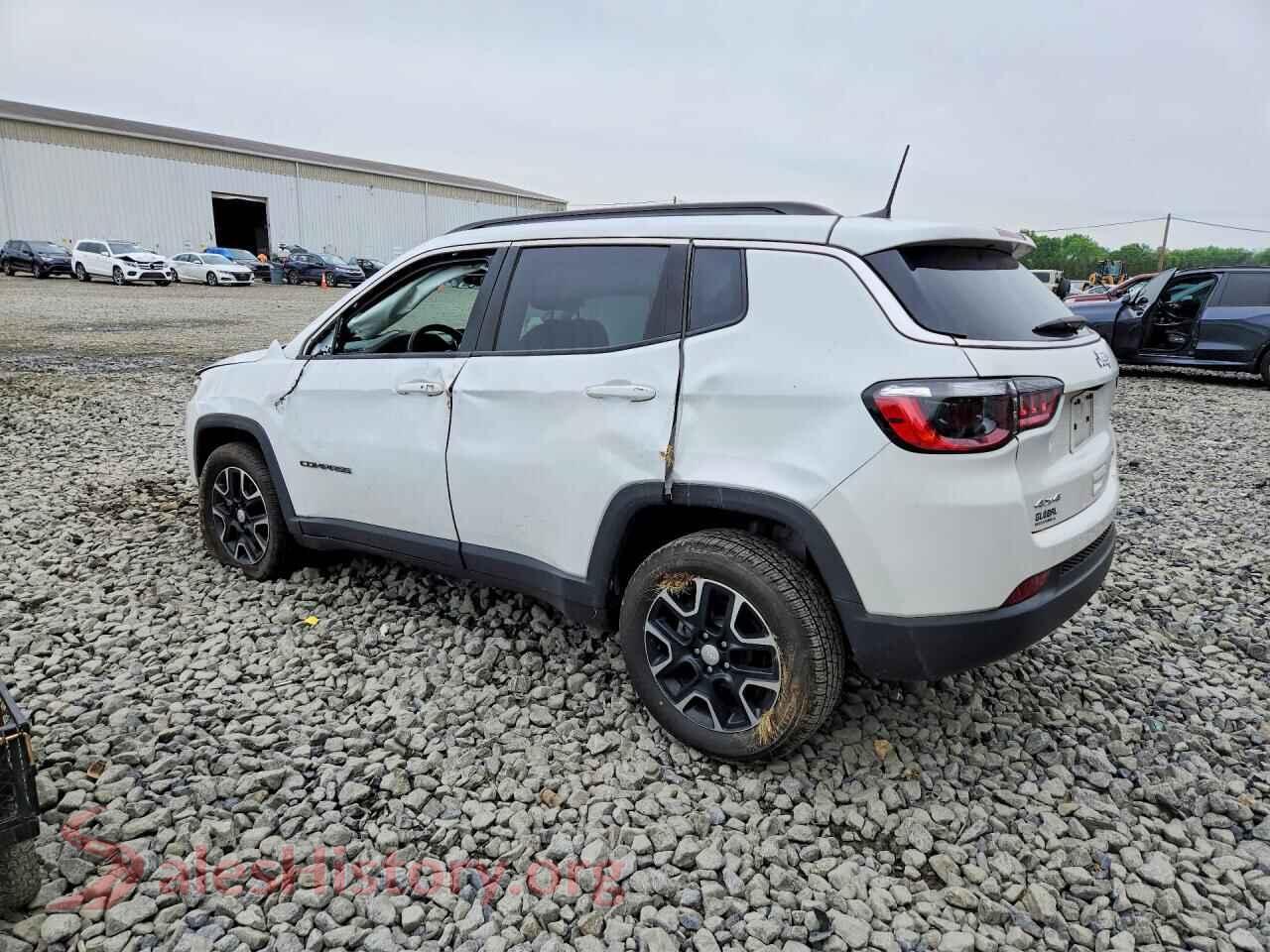2022 JEEP COMPASS VIN 3C4NJDBB6NT123420, front view