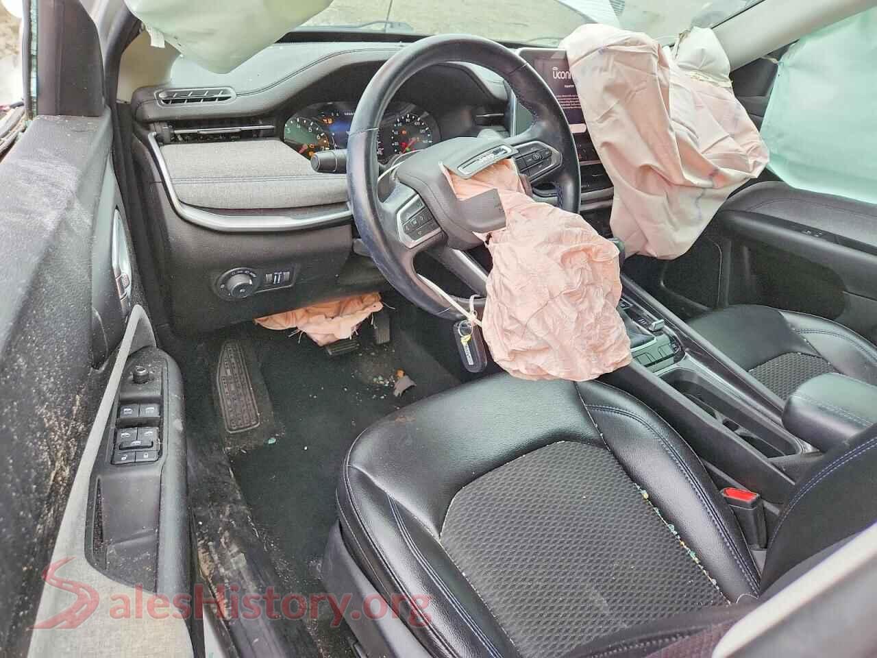 2022 JEEP COMPASS VIN 3C4NJDBB6NT123420, interior dashboard
