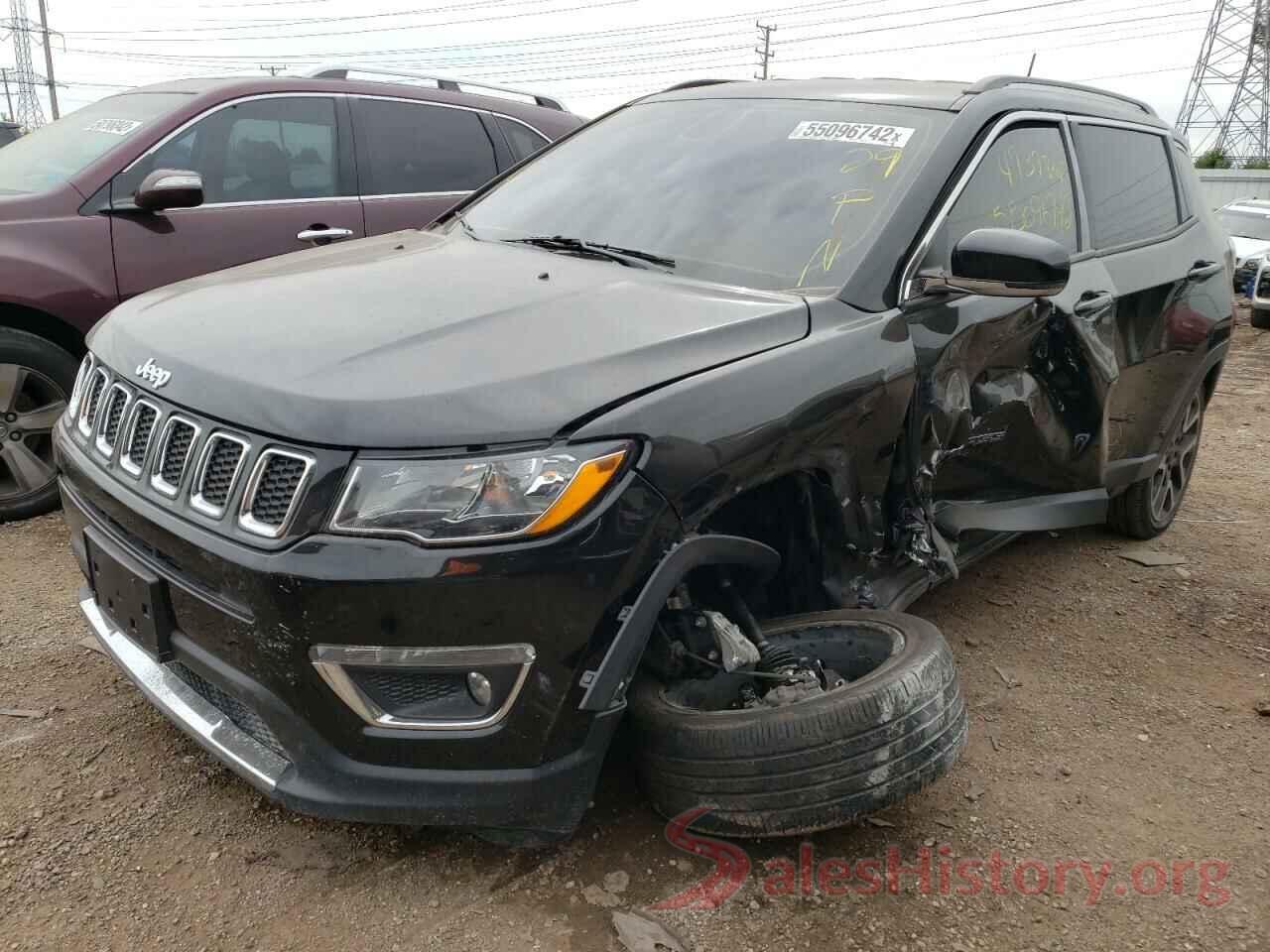 3C4NJDCB0JT320706 2018 JEEP COMPASS