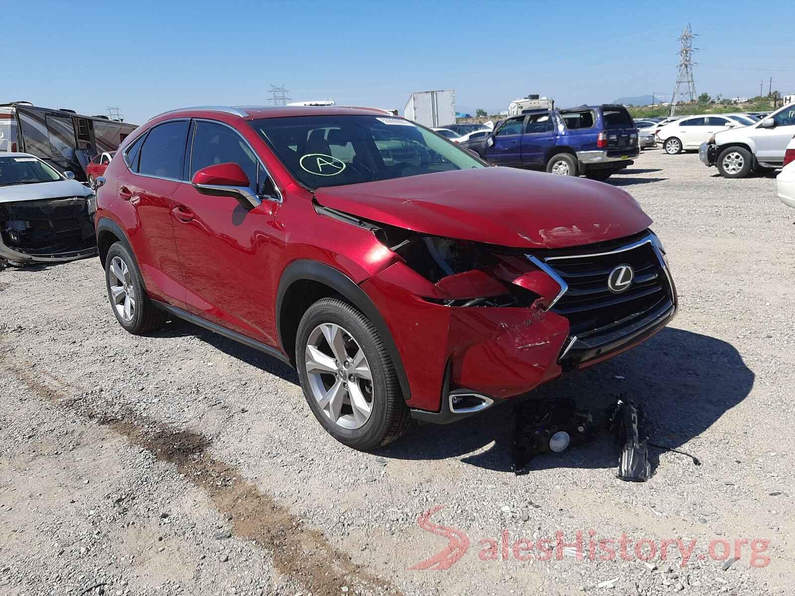 JTJYARBZ3H2084795 2017 LEXUS NX