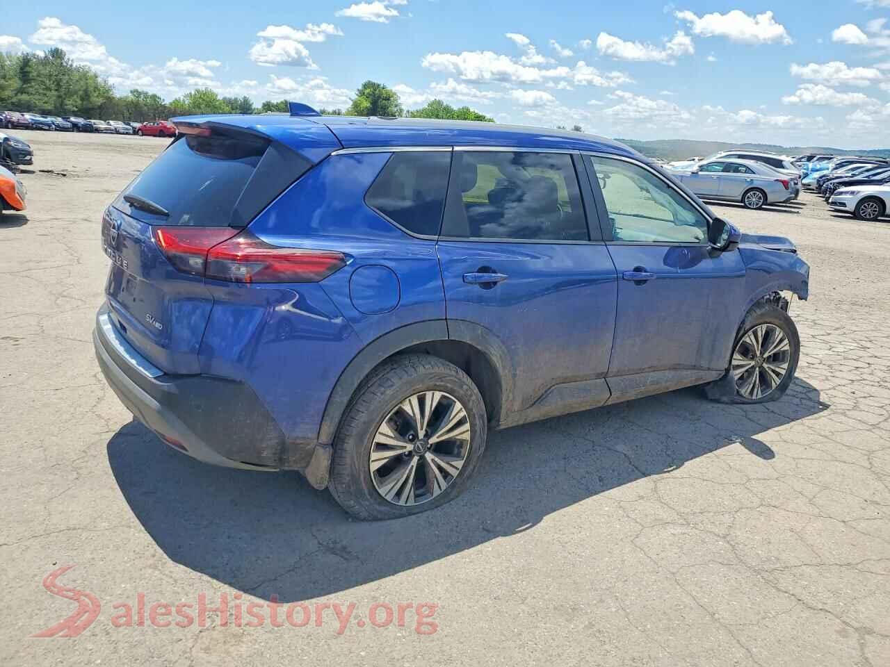 2023 NISSAN ROGUE VIN JN8BT3BBXPW494038, right side view