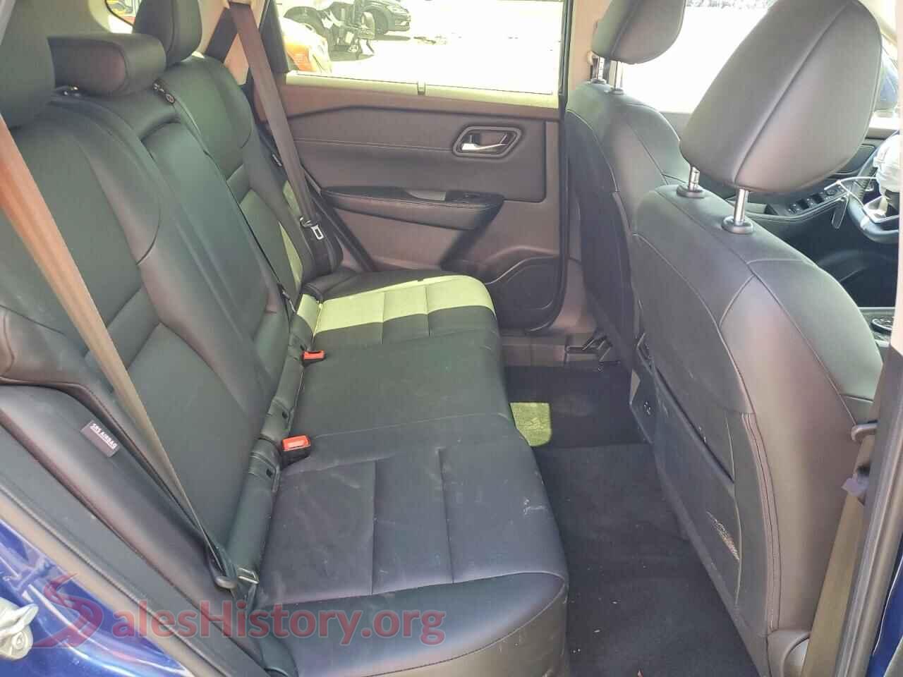 2023 NISSAN ROGUE VIN JN8BT3BBXPW494038, VIN plate