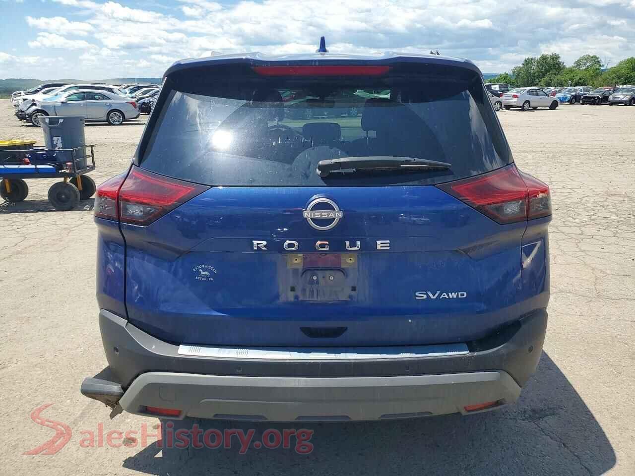 2023 NISSAN ROGUE VIN JN8BT3BBXPW494038, left side view