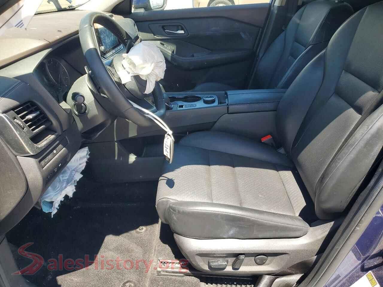 2023 NISSAN ROGUE VIN JN8BT3BBXPW494038, engine bay