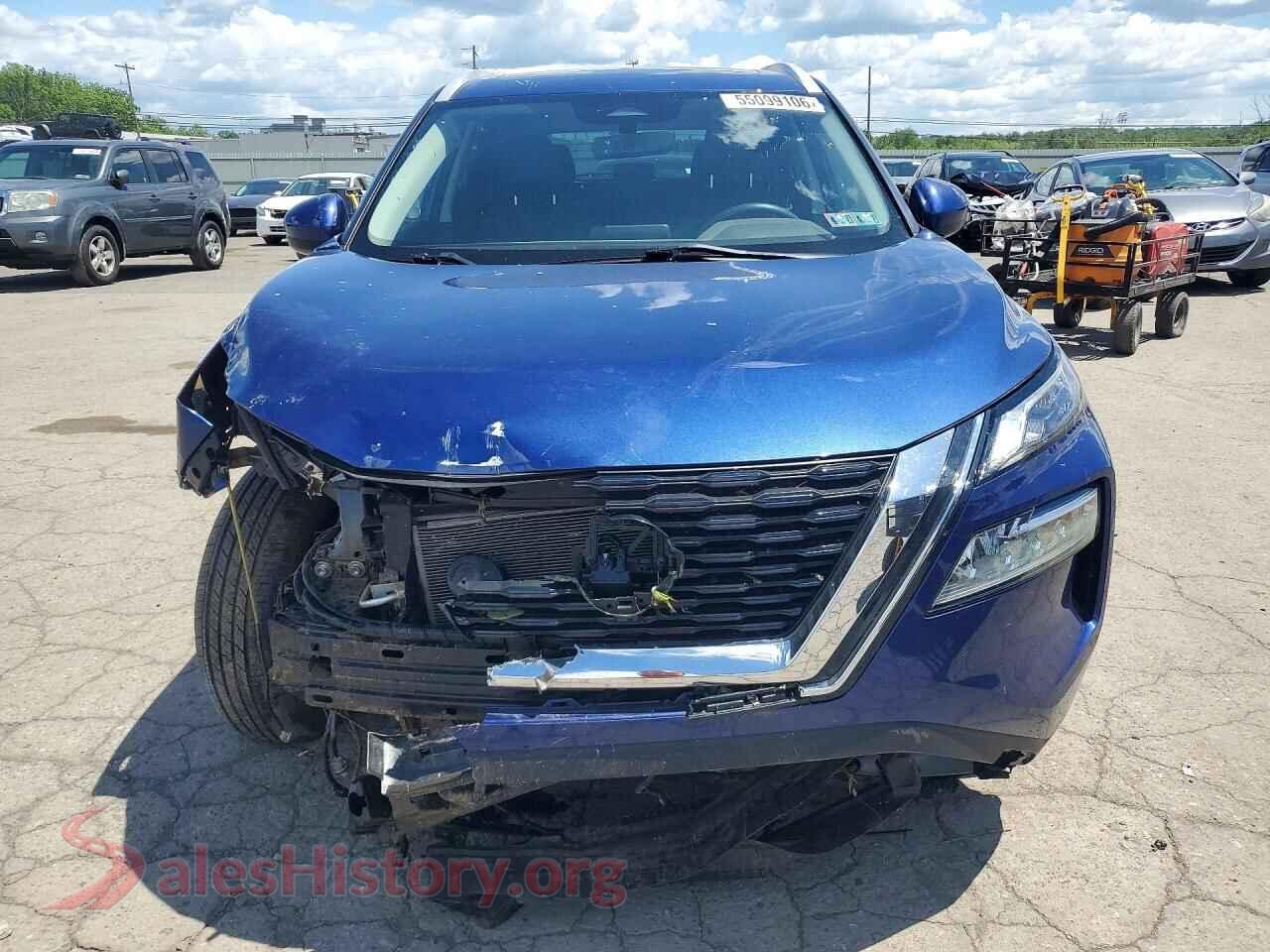2023 NISSAN ROGUE VIN JN8BT3BBXPW494038, rear view