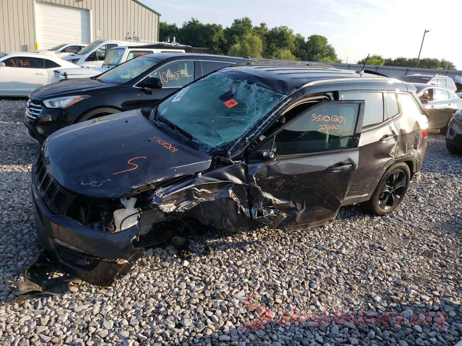 3C4NJCBB4LT141177 2020 JEEP COMPASS