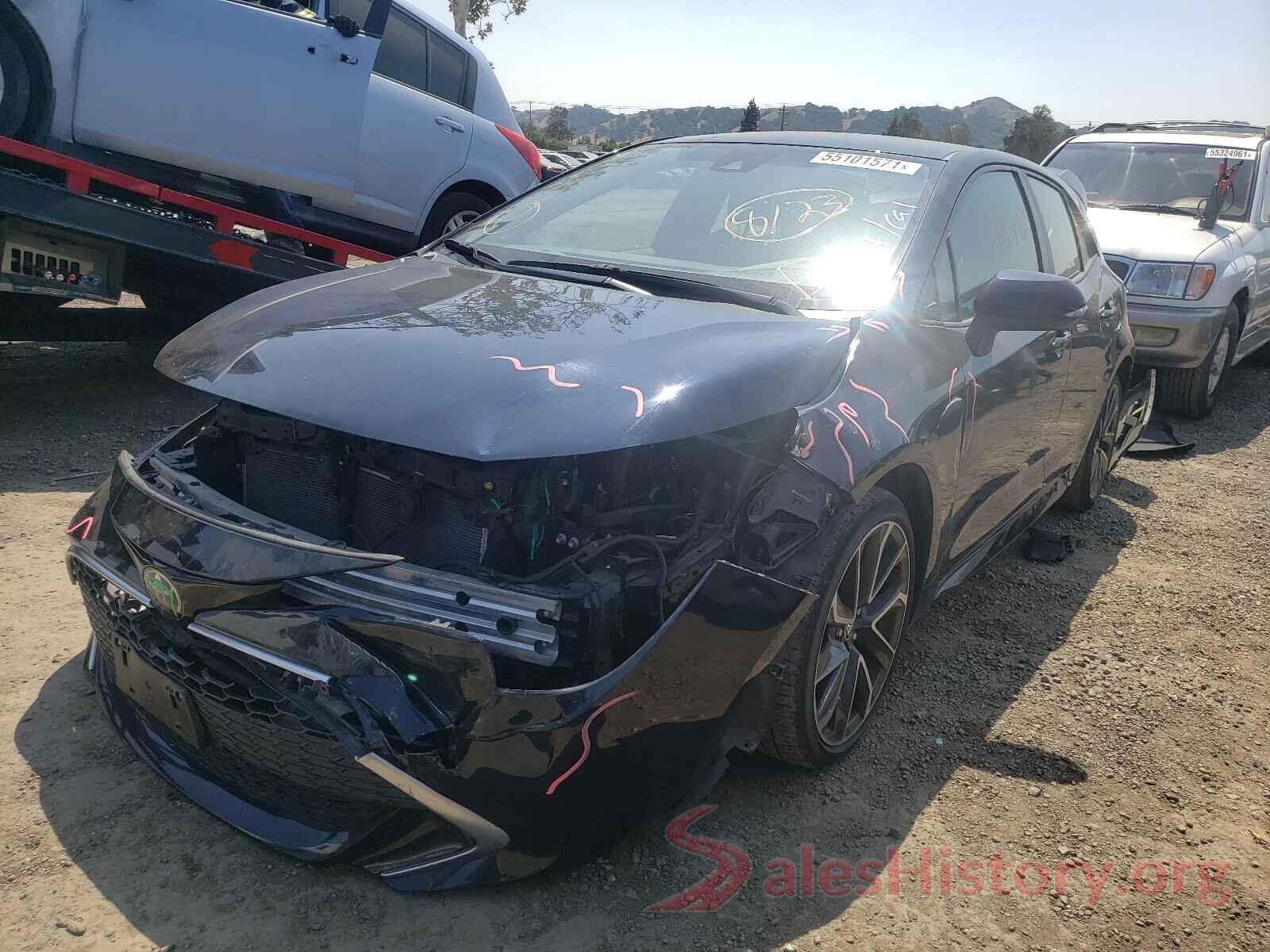 JTNK4RBE9K3024448 2019 TOYOTA COROLLA