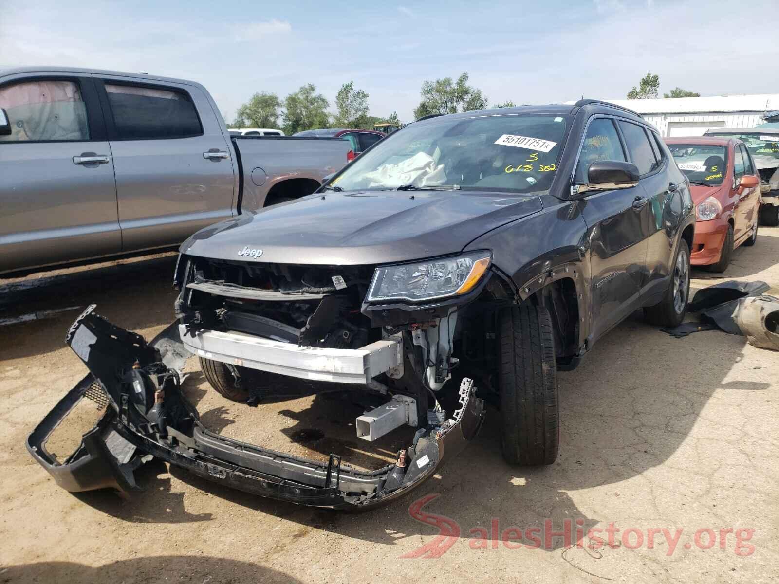 3C4NJDCB9KT618382 2019 JEEP COMPASS