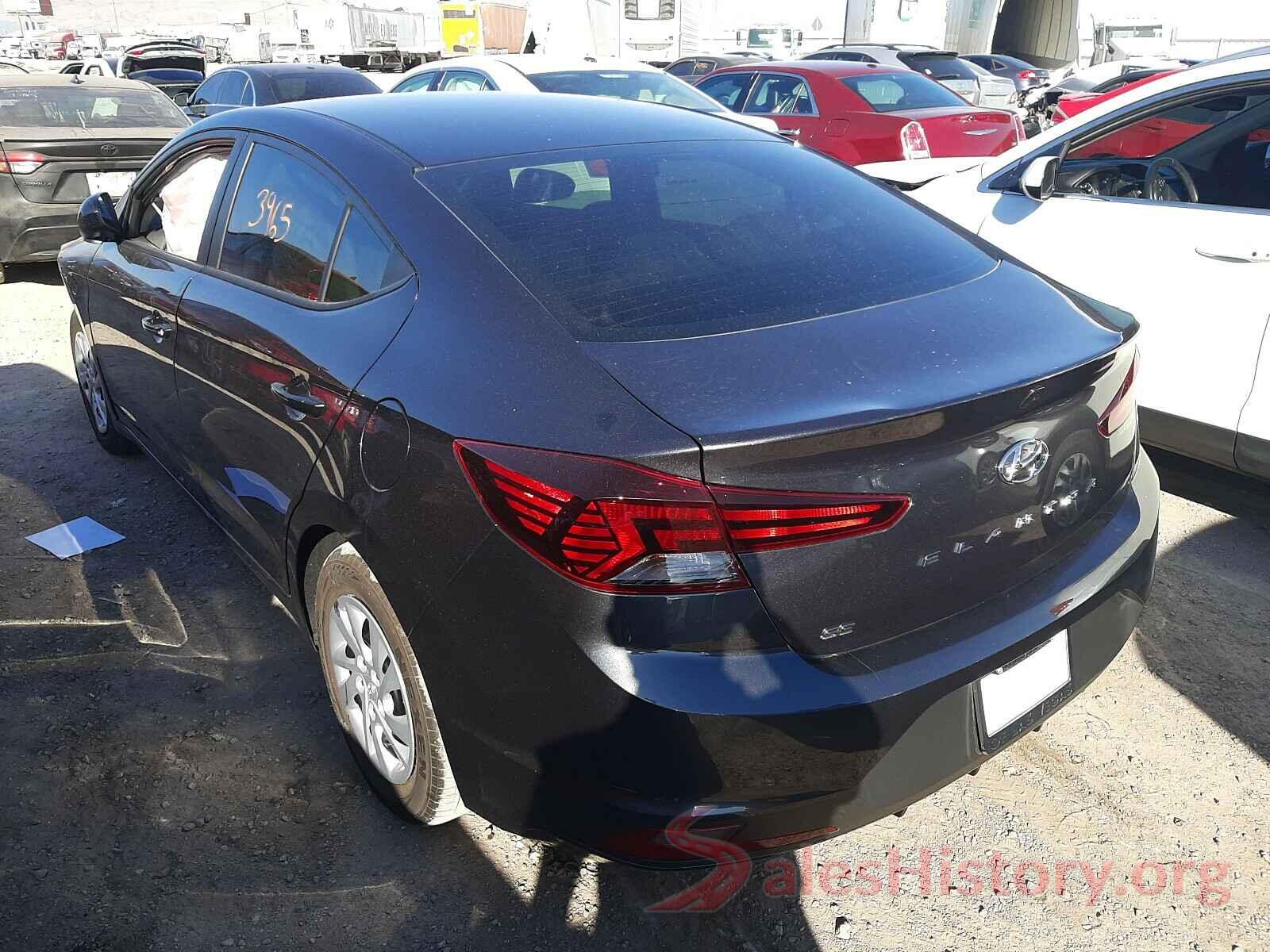 5NPD74LF3LH589055 2020 HYUNDAI ELANTRA