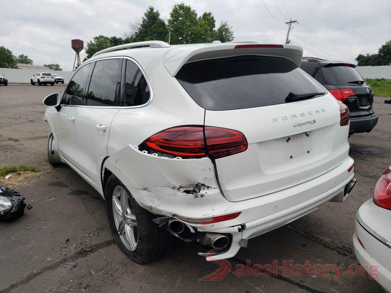 WP1AB2A21HLA51753 2017 PORSCHE CAYENNE