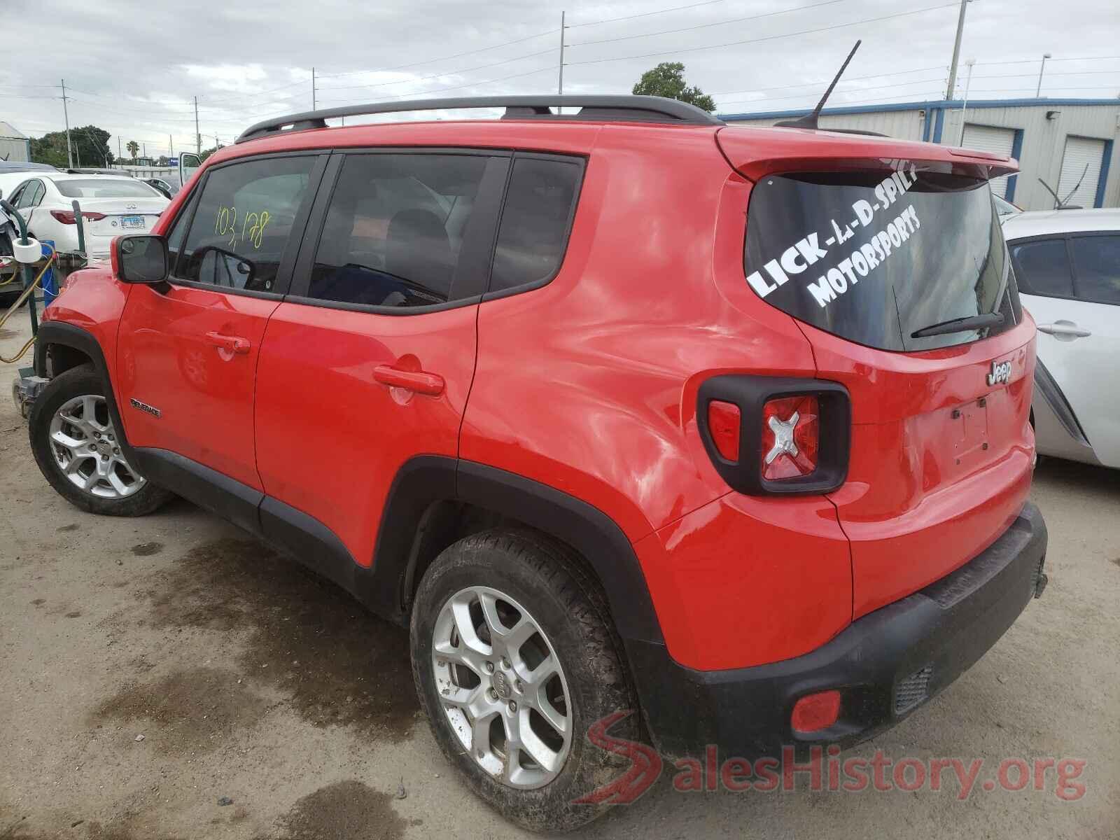 ZACCJABB8HPG58542 2017 JEEP RENEGADE