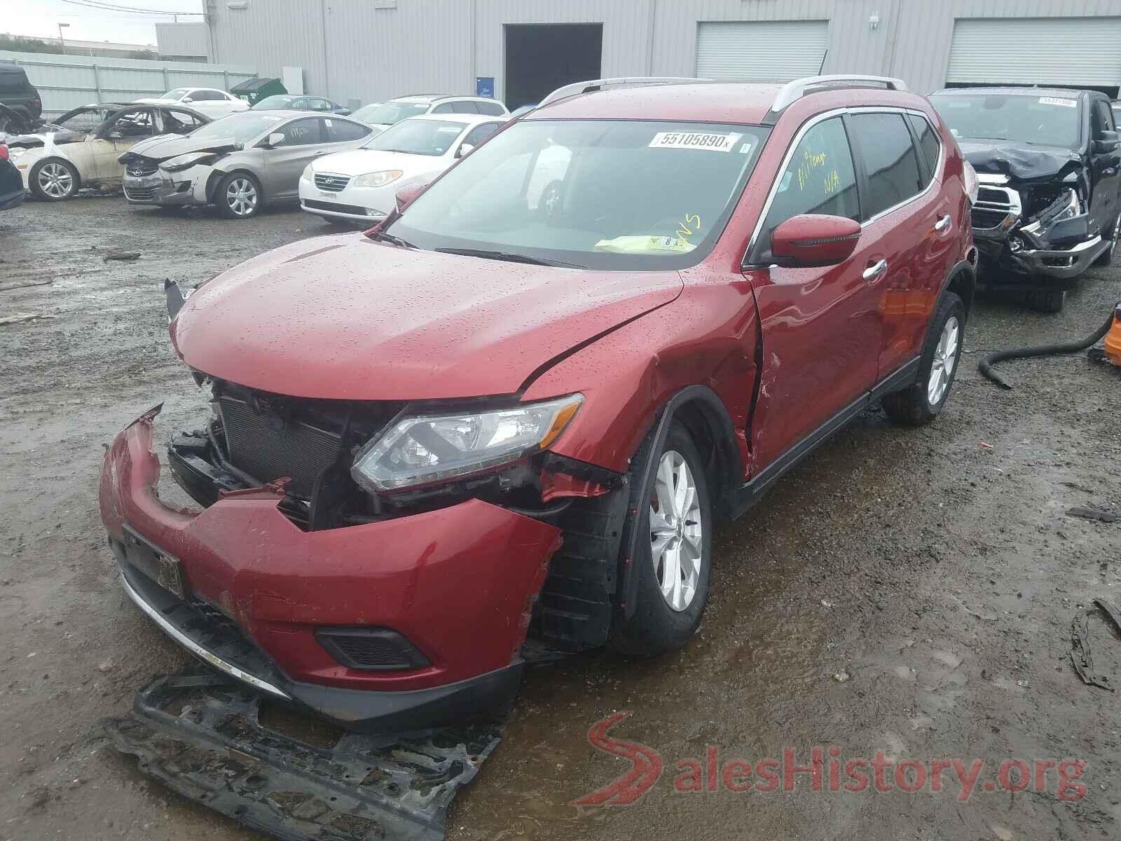 5N1AT2MV1GC894365 2016 NISSAN ROGUE