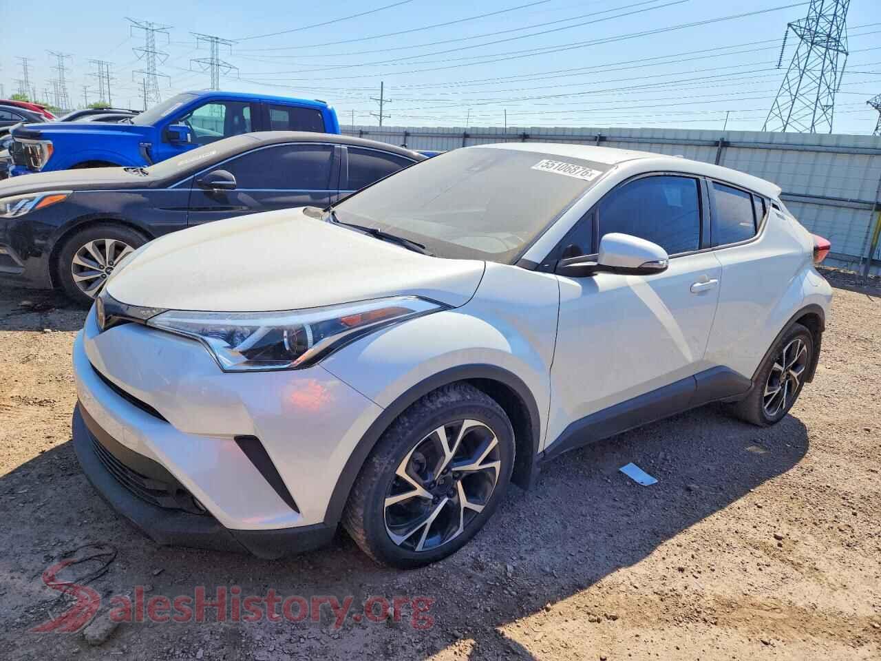 NMTKHMBX7JR058848 2018 TOYOTA C-HR