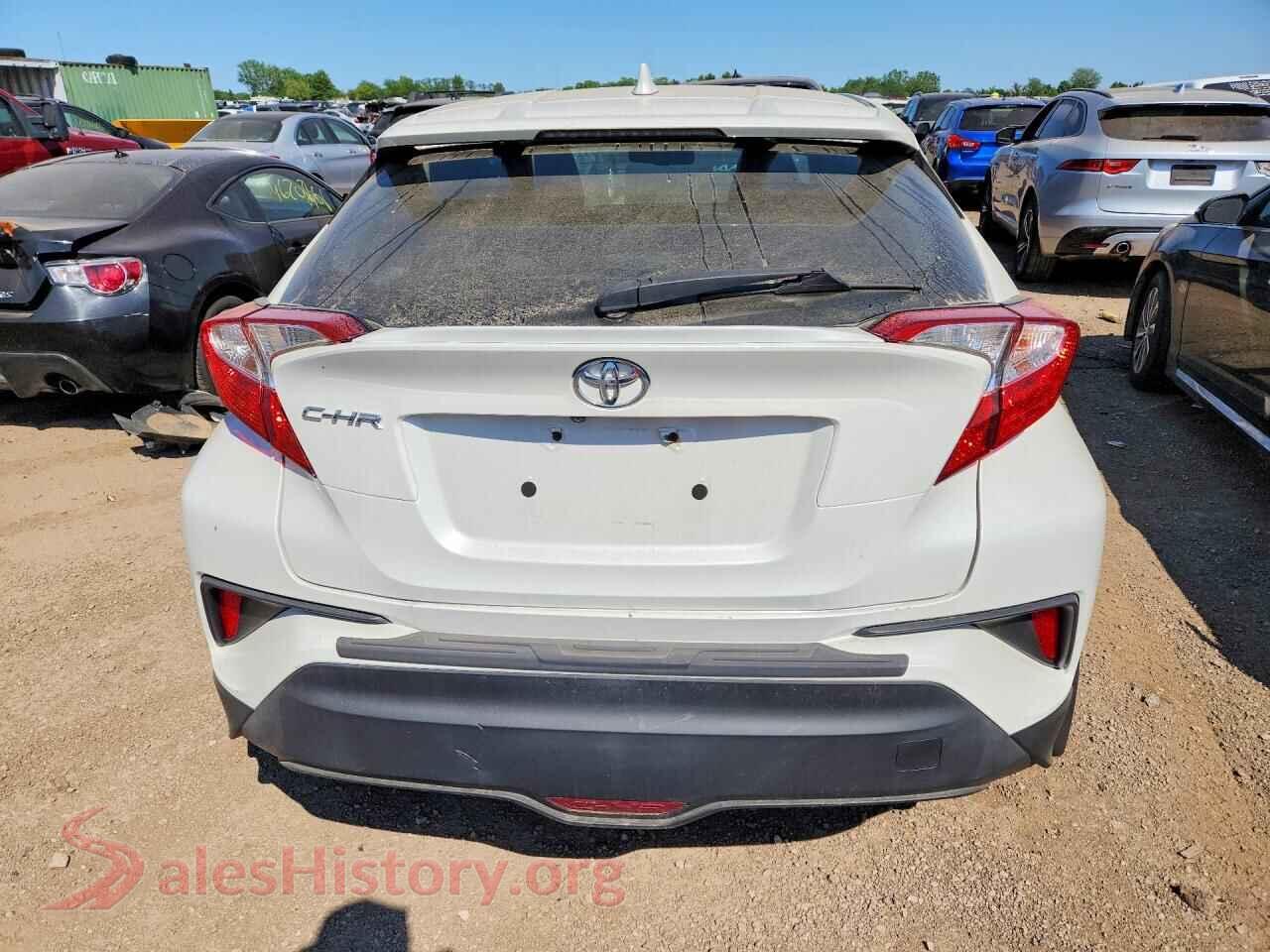 2018 TOYOTA C-HR VIN NMTKHMBX7JR058848, left side view