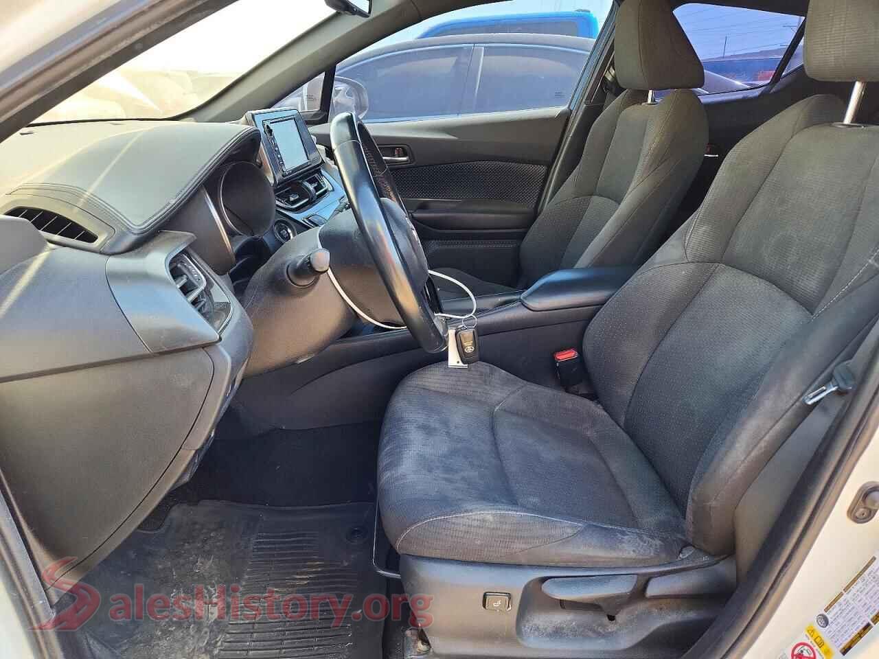 2018 TOYOTA C-HR VIN NMTKHMBX7JR058848, engine bay