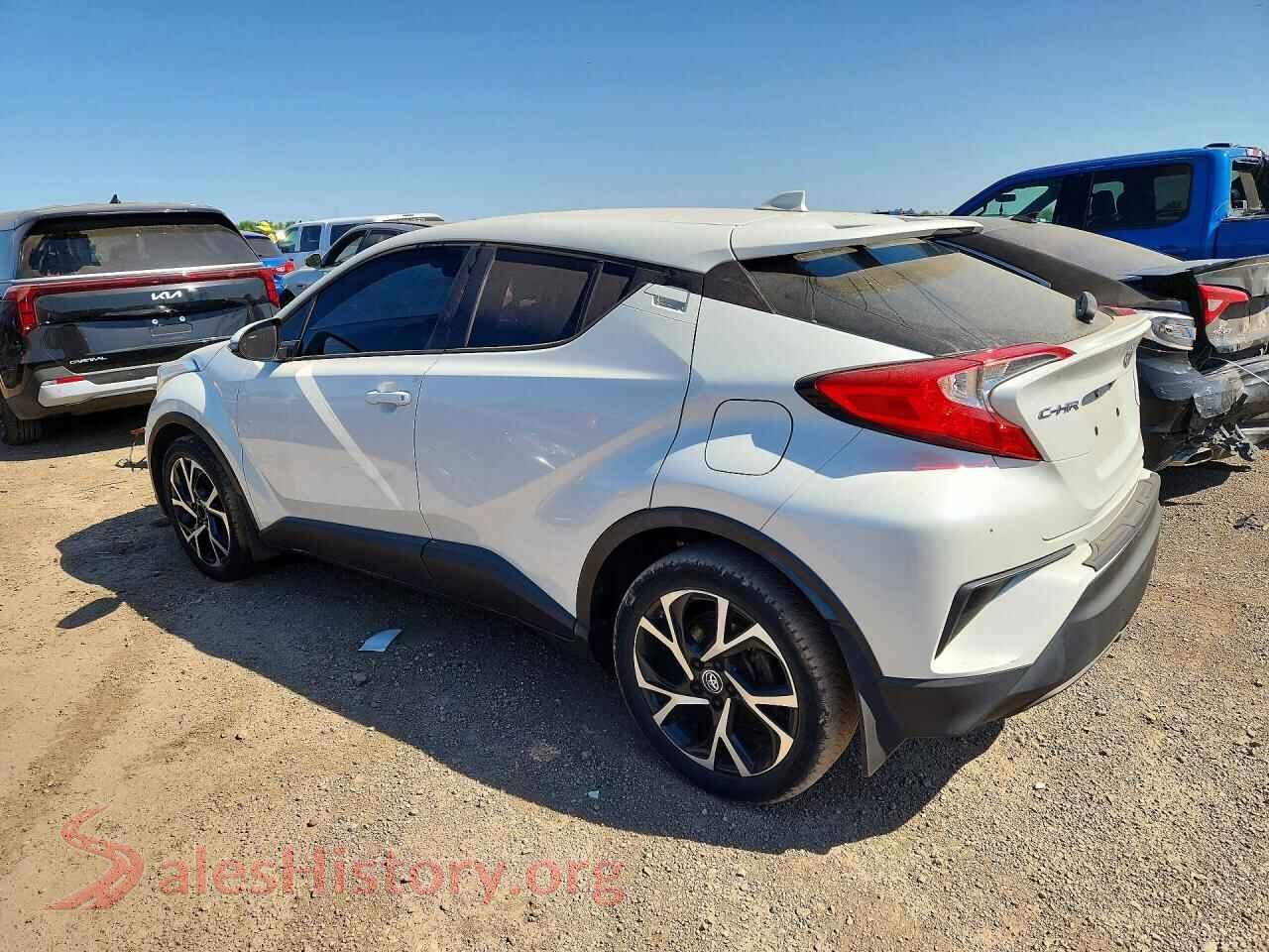 2018 TOYOTA C-HR VIN NMTKHMBX7JR058848, front view
