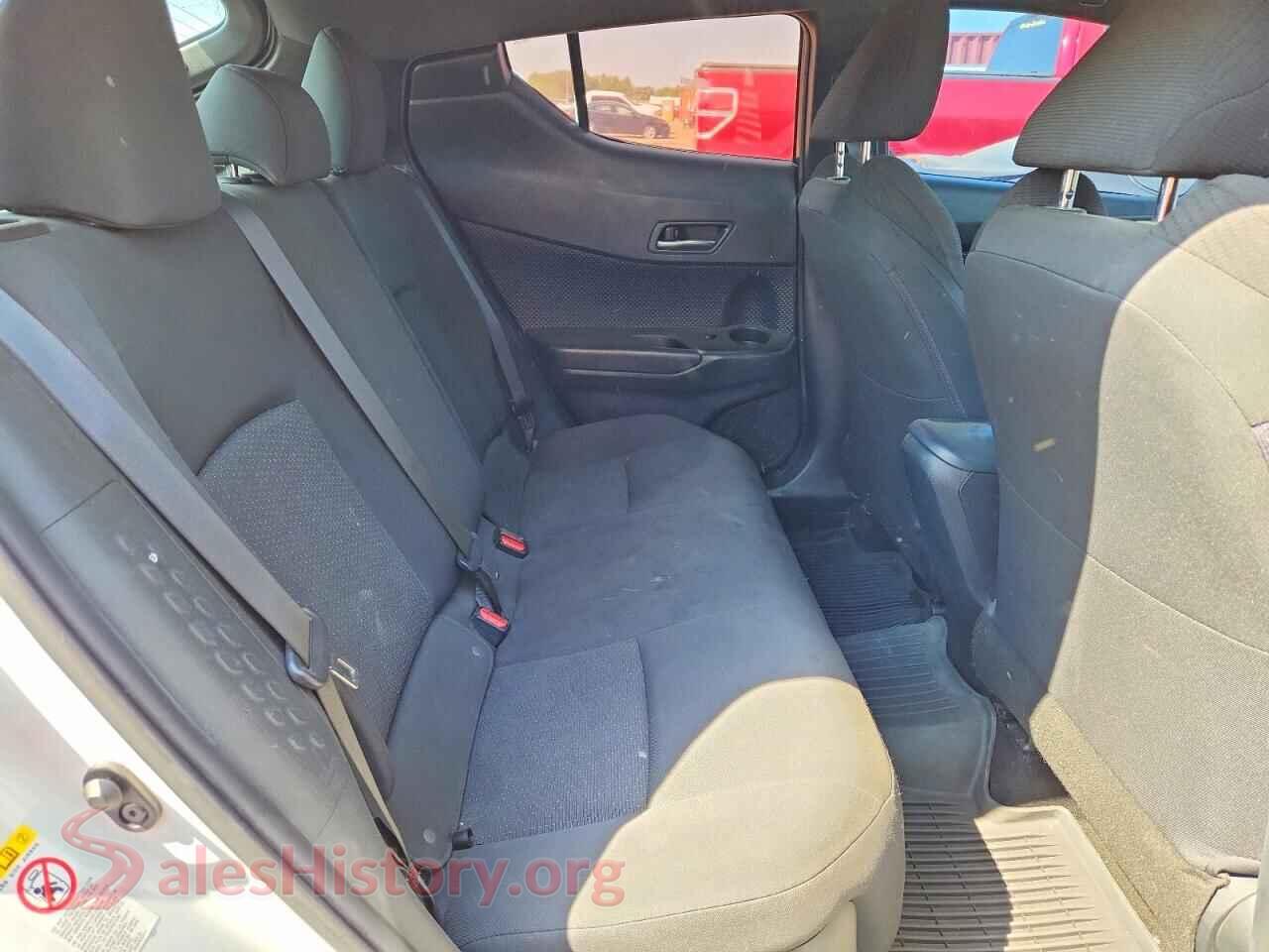 2018 TOYOTA C-HR VIN NMTKHMBX7JR058848, odometer mileage