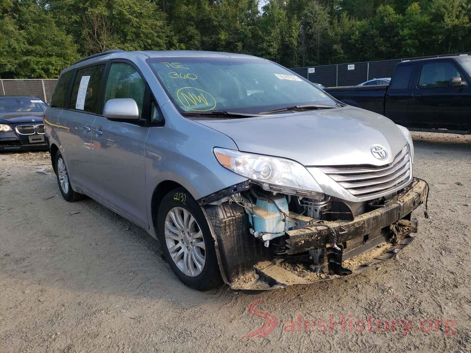 5TDYK3DC9GS742889 2016 TOYOTA SIENNA