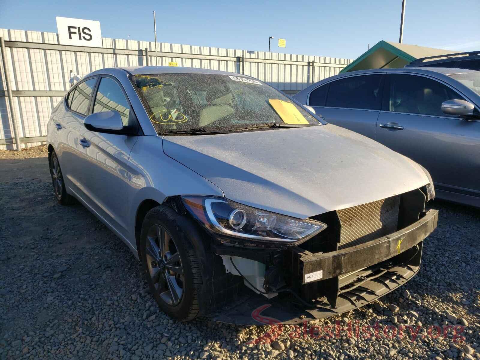 5NPD84LF2JH288481 2018 HYUNDAI ELANTRA