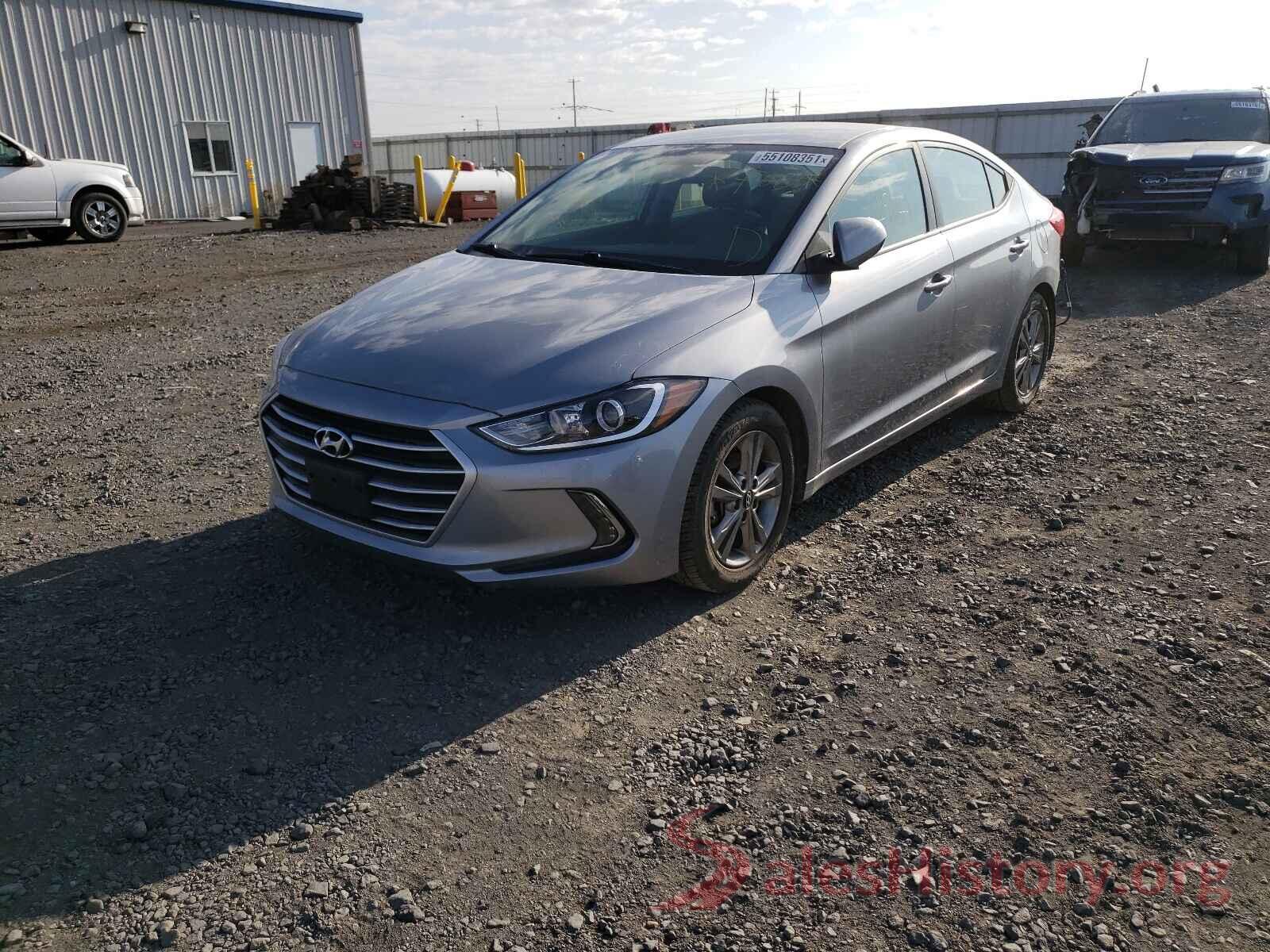 5NPD84LF0HH110160 2017 HYUNDAI ELANTRA