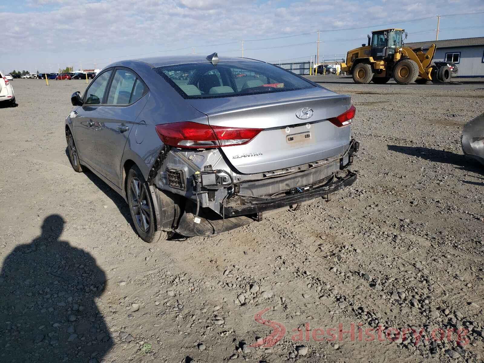 5NPD84LF0HH110160 2017 HYUNDAI ELANTRA