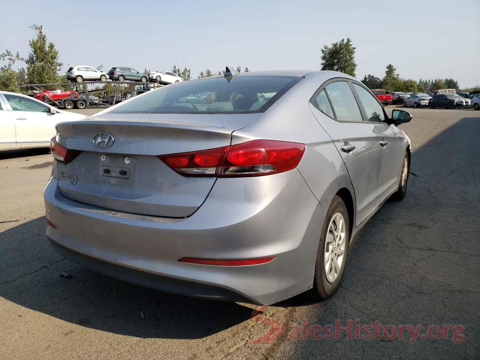 5NPD74LF9HH153771 2017 HYUNDAI ELANTRA